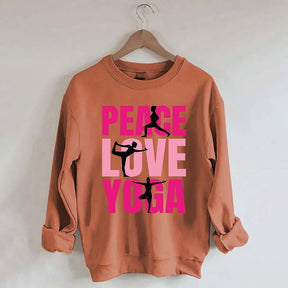 Yoga Is The Journey Back To Yourself Sweatshirt