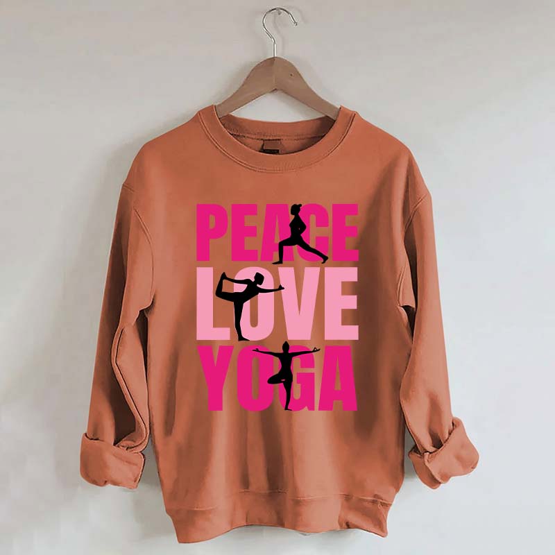 Yoga Is The Journey Back To Yourself Sweatshirt