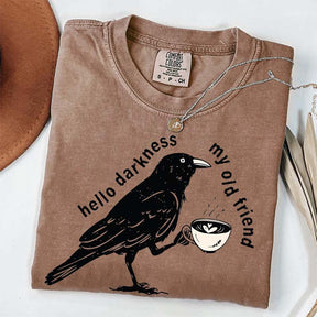 Raven Crow Coffee T-Shirt