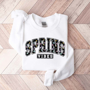 Floral Spring Vibes Sweatshirt