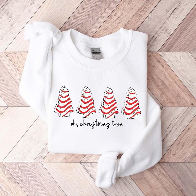 Retro Oh Christmas Tree Sweatshirt