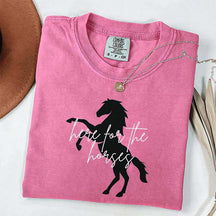 Horse Riding Cowgirl T-Shirt