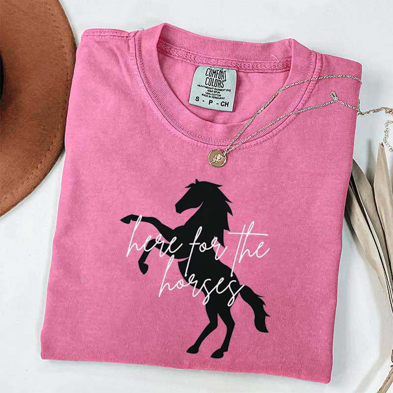 Horse Riding Cowgirl T-Shirt