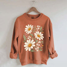Boho Style Daisies Sweatshirt