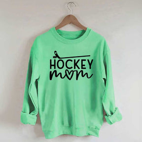 Ice Hockey Vibes Mom Sweatshirt