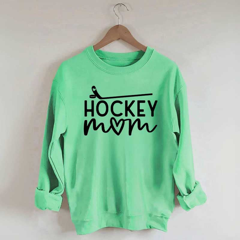 Ice Hockey Vibes Mom Sweatshirt