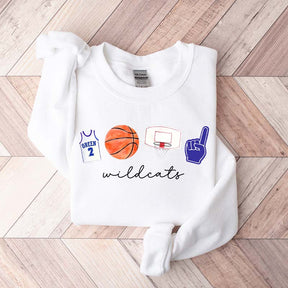 Customizable Basketball Season Sweatshirt