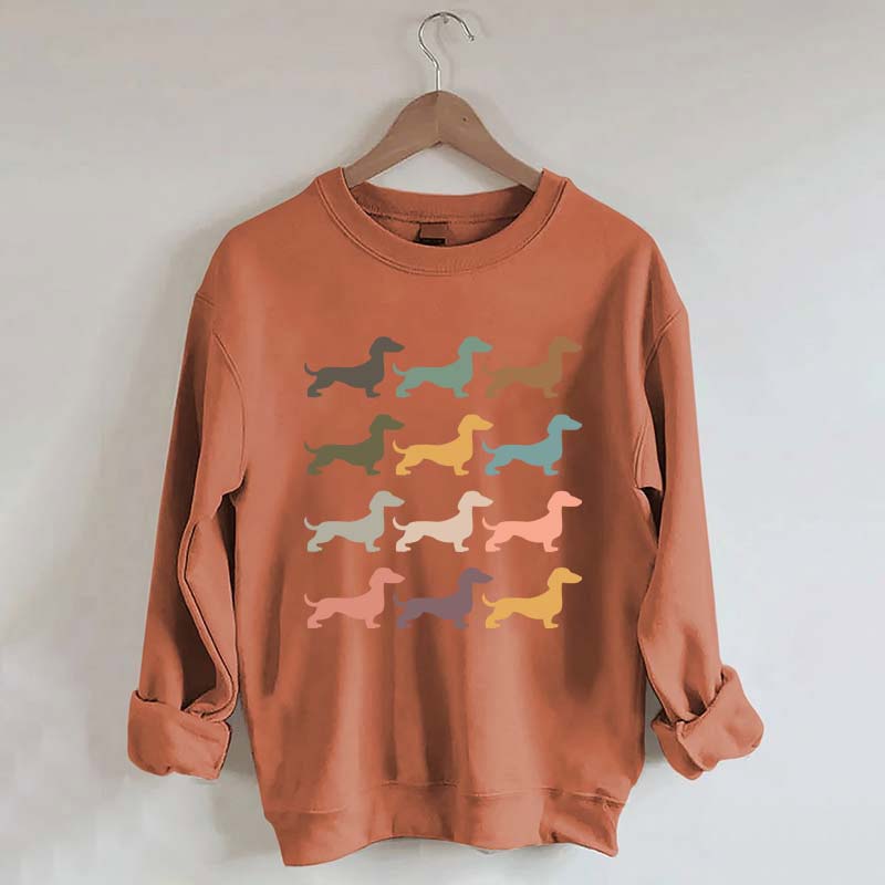 Wiener Dog Dachshund Mama Sweatshirt