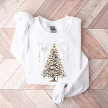 Cute Christmas Tree Vintage Sweatshirt