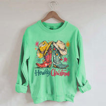 Cute Howdy Christmas Sweatshirt