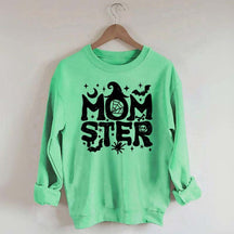 Halloween Momster Pumpkin Sweatshirt