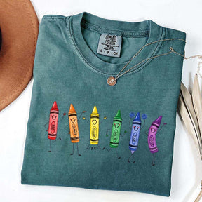 Funny Teacher Life Happy Doodle Back To School T-Shirt