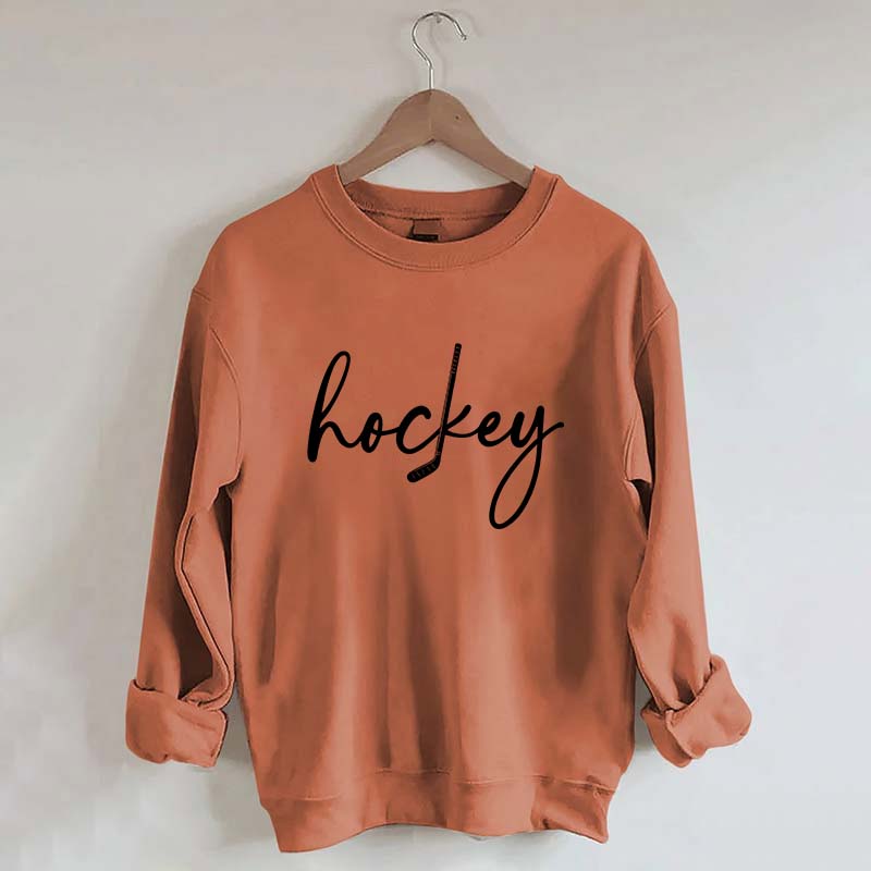 Minimalist Hockey Lover Sweatshirt