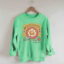Tom Petty Wildflowers Natural Sweatshirt
