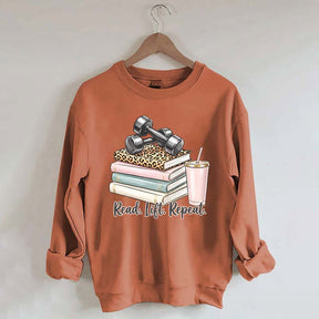 Read Lift Repeat Sweatshirt