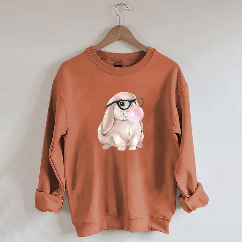 Cute Rabbit Easter Family Sweatshirt