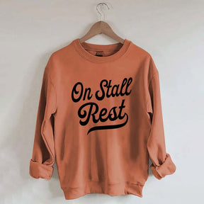 Funny Horse On Stall Rest Sweatshirt