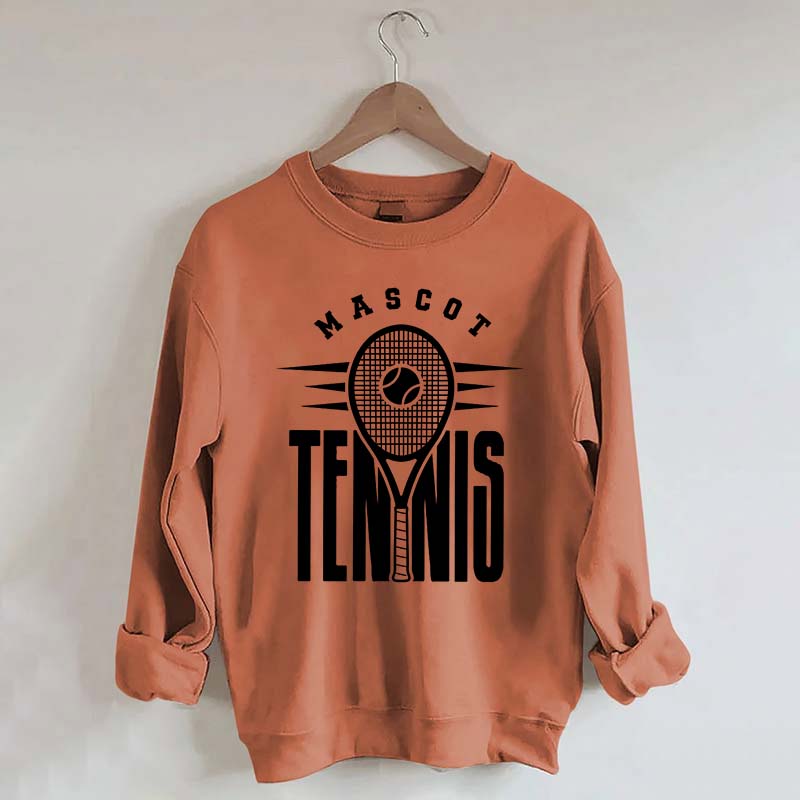 Tennis Mascot Team Sweatshirt