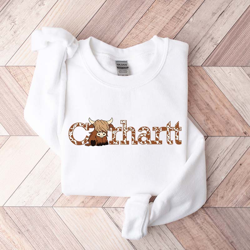 Highland Cow Cute Sweatshirt