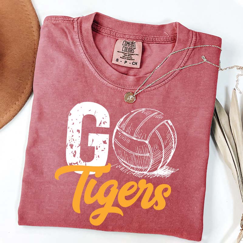 Custom Go Team Volleyball T-Shirt