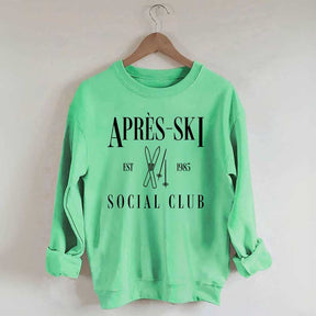 Apres-Ski Social Club Skiing Sweatshirt