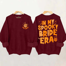 In My Spooky Bride Era Halloween Sweatshirt