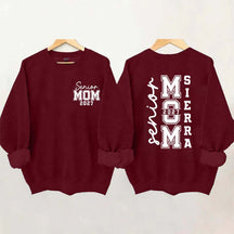 Custom Graduation Senior Mom 2027 Sweatshirt
