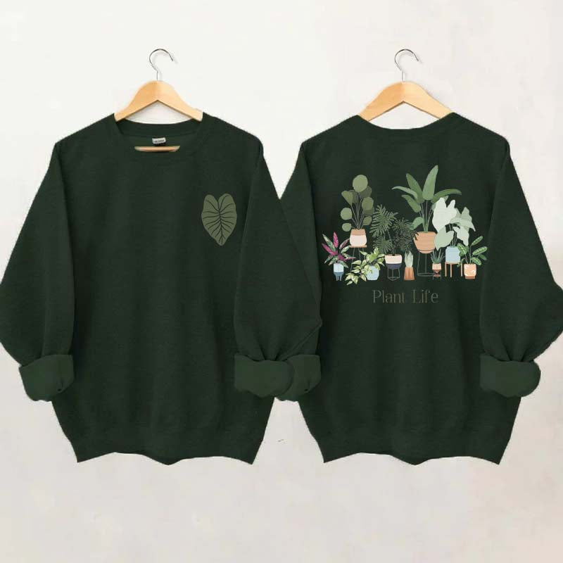 Plant Life Houseplant Lover Sweatshirt