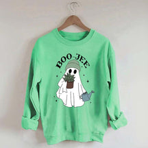 Crazy Plant Lady Ghost Sweatshirt