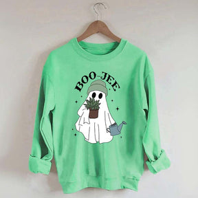Crazy Plant Lady Ghost Sweatshirt