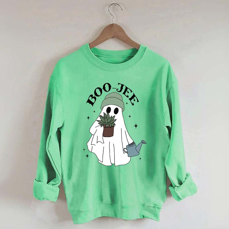 Crazy Plant Lady Ghost Sweatshirt