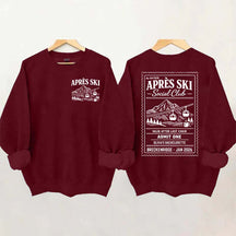 Custom Ski Club Bachelorette Sweatshirt