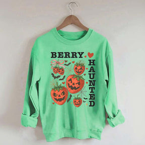 Strawberry Coquette Summerween Scary Fruit Sweatshirt