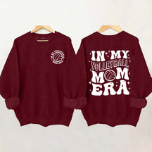 In my Volleyball Mom Era Sports Sweatshirt