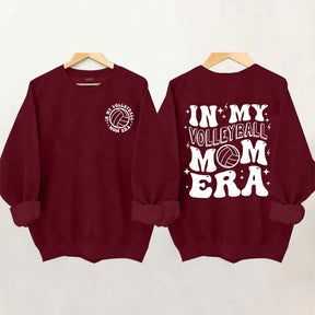 In my Volleyball Mom Era Sports Sweatshirt