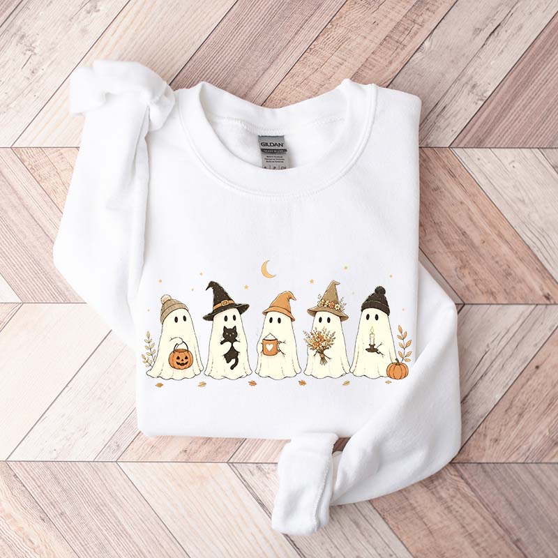 Cozy Fall Ghost Sweatshirt