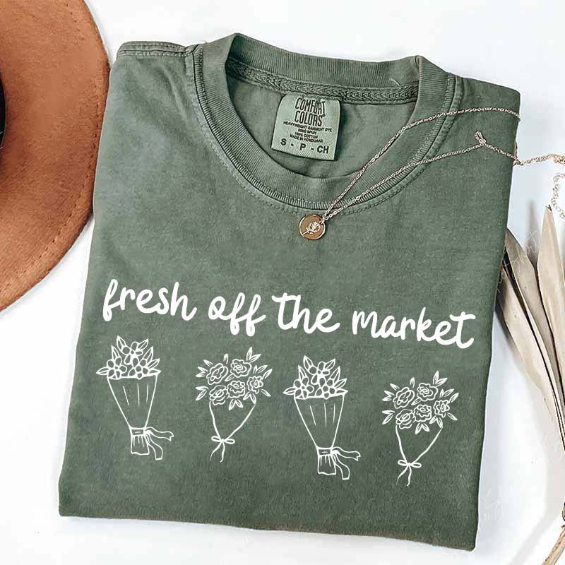 Fresh Off The Market Engagement T-Shirt