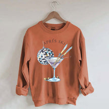 Womens Skiing Winter Sweatshirt