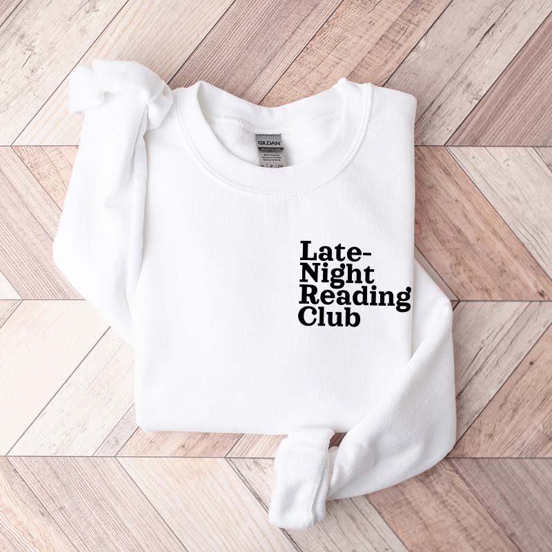 Late Night Reading Club Sweatshirt