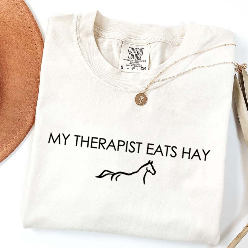 Minimalist Equestrian Horse Rider T-Shirt