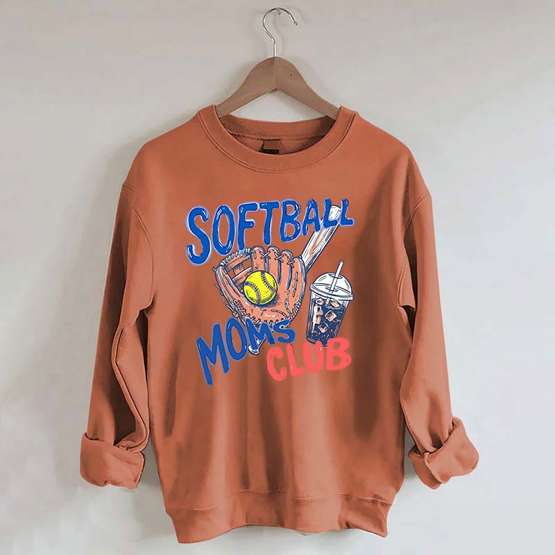 Softball Moms Club Sweatshirt