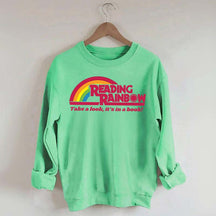 Reading Rainbow Take A Look It's In A Book Sweatshirt