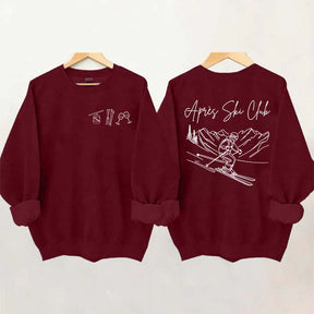 Apres Ski Club Pulli Wein Sweatshirt