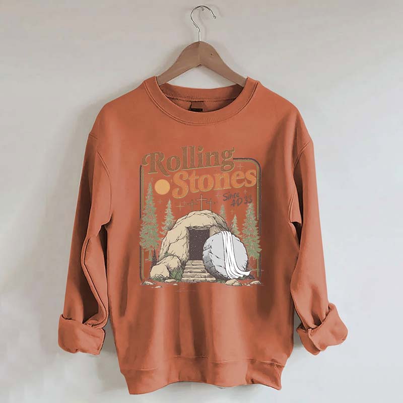 Comfort Colors Rolling Stones Easter Sweatshirt