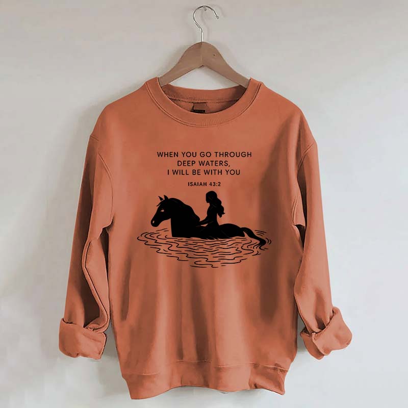 Christ Horse Religous Sweatshirt