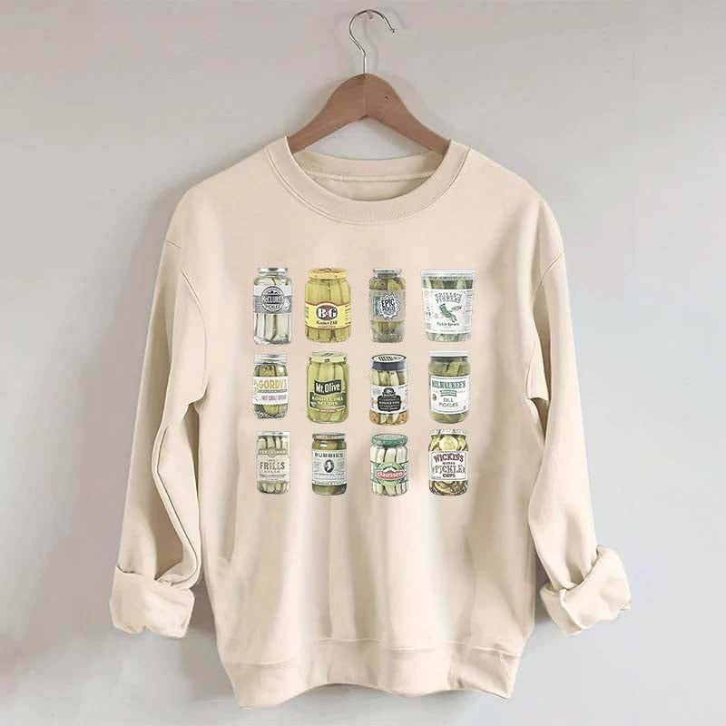 Vintage Pickles Homemade Sweatshirt