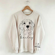 Personalized Pet Photo Dog Cat Sweatshirt