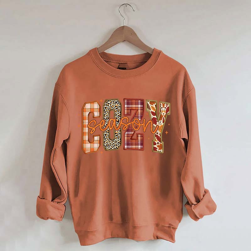 Cozy Season Fall Graphic Sweatshirt