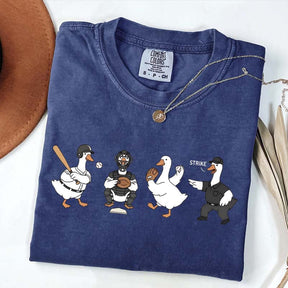 Baseball Goose Player T-Shirt