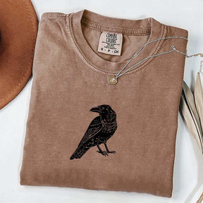 Vintage Crow Lover Black Raven T-Shirt